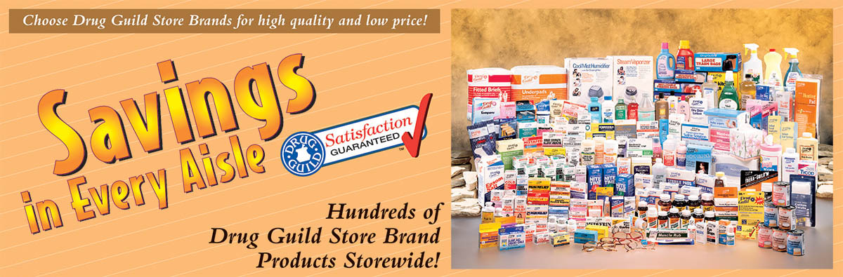 Drug Guild Store Brands - Banner