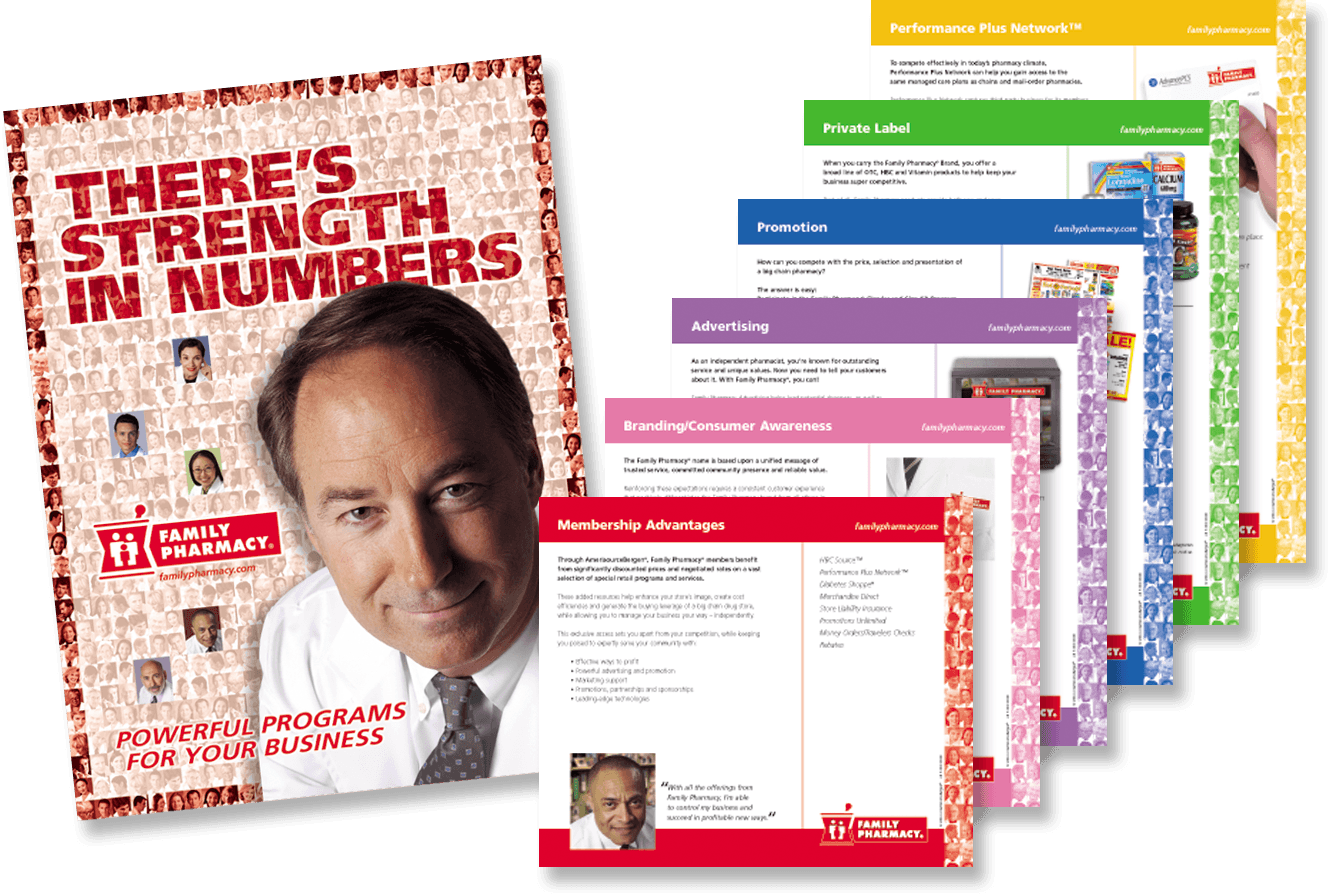 Family Pharmacy Pocket Folder with Program Inserts