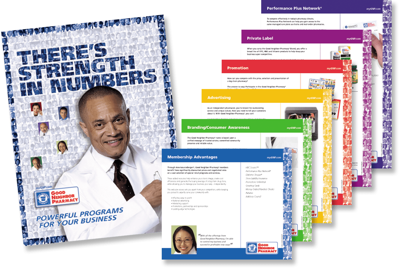 Good Neighbor Pharmacy Pocket Folder with Program Inserts