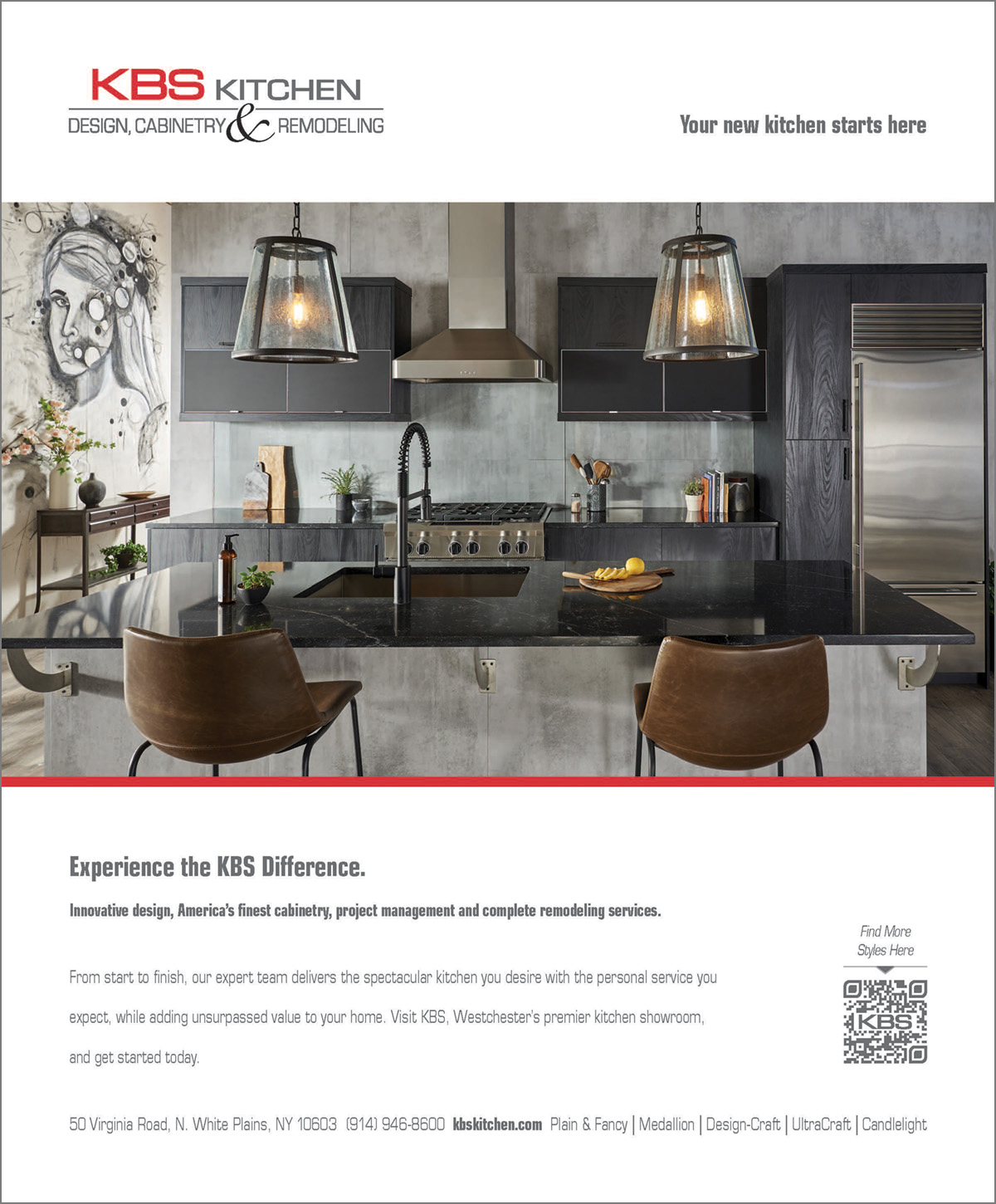 KBS Kitchen - Full Page Magazine Ad