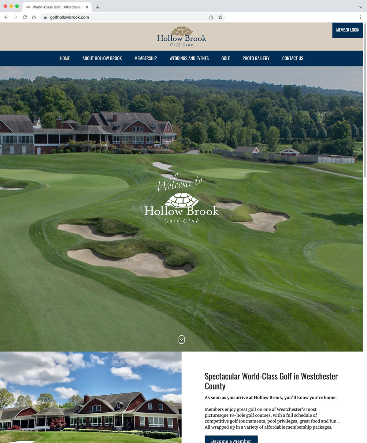 Hollow Brook Golf Club Home Page